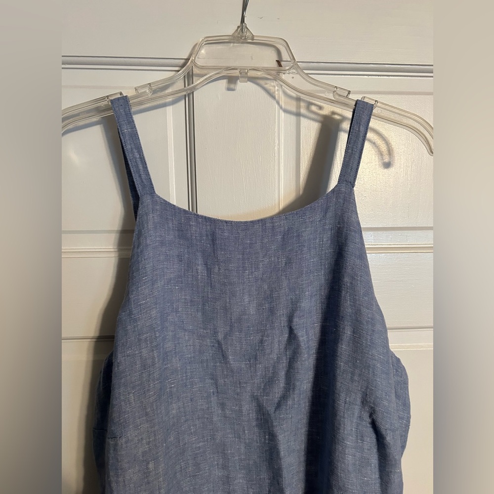 Lands’ End denim maxi dress size 1X - Picture 6 of 10